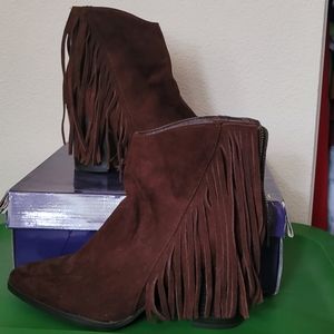 Madden Girl Sharee Fringe Boot